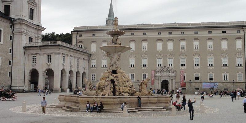 Residence Square in Salzburg