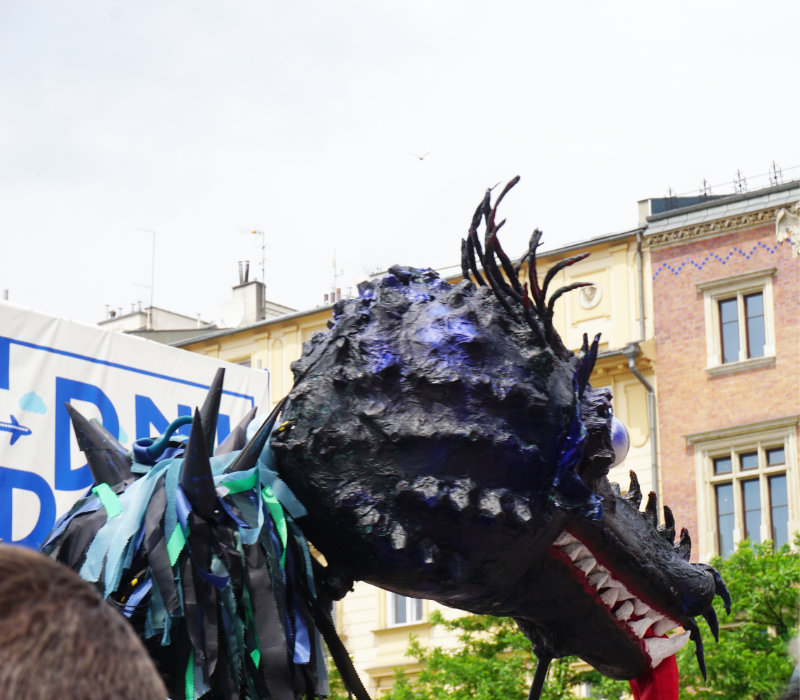 dragon in Krakow