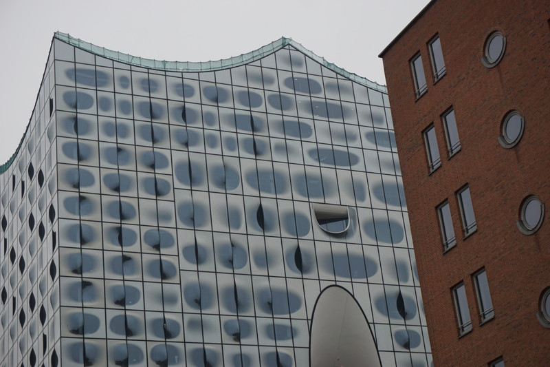 Have a look at the Elbphilharmonie