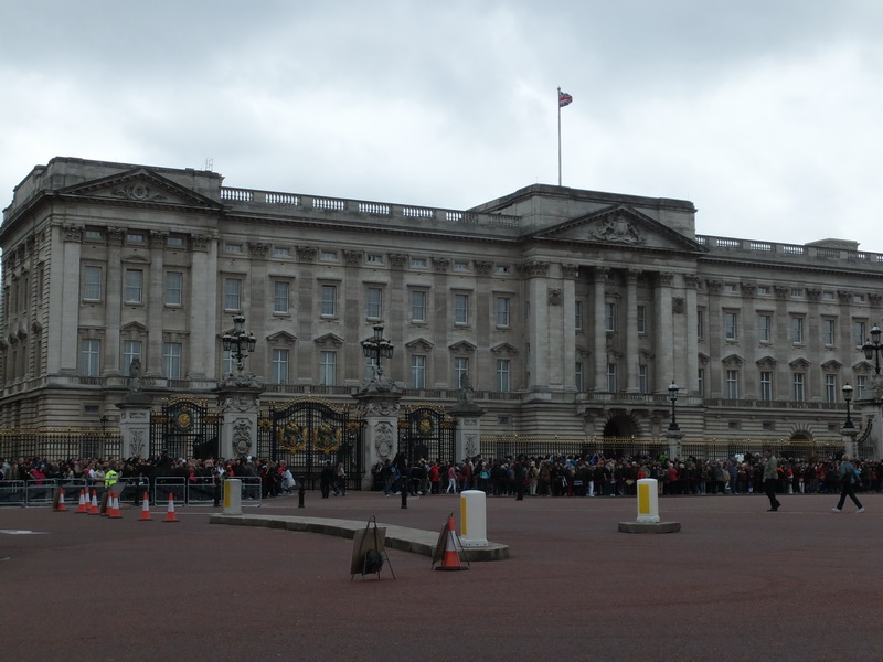 Buckingham Palace – unfortunately without the Queen