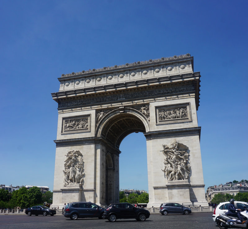 Arc de Triomphe - Address, entrance fees and opening hours