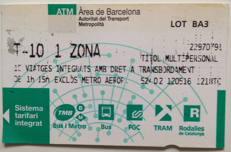 Barcelona’s public transportation system