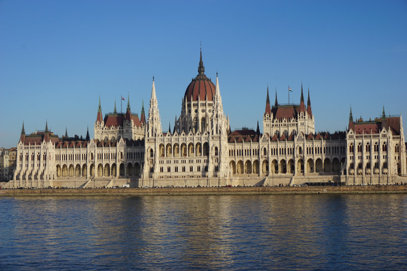 A tour of the parliament building in Budapest