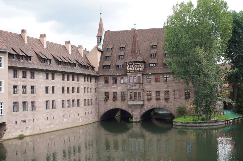 Enchanted bridges in Nürnberg