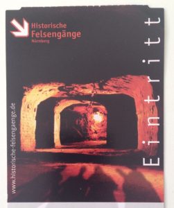 Underground in Nürnberg Felsengänge