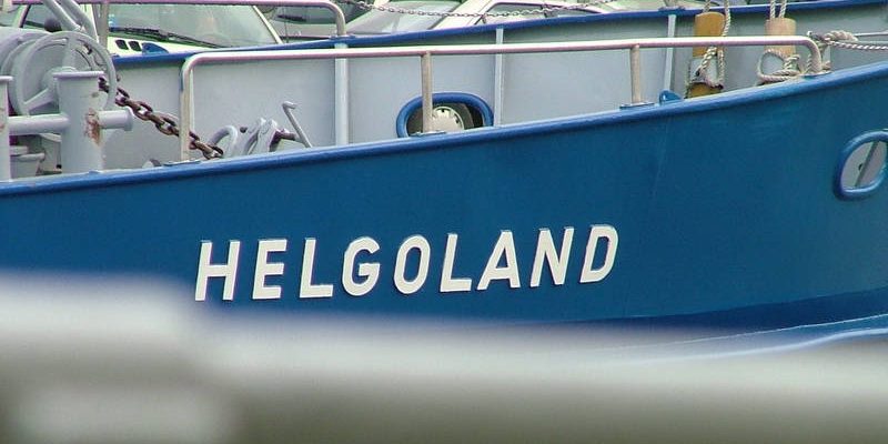 North Sea coast Heligoland