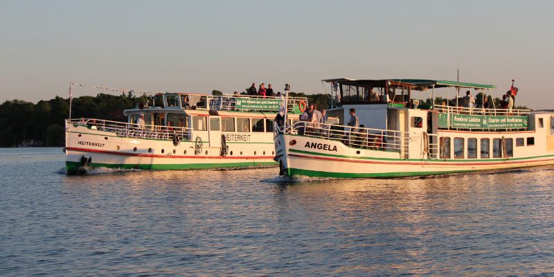 Boat tour from Spandau to Potsdam on the MS Heiterkeit (MS Joy)