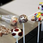 A first for me: Making a chocolate lollipop at Viba in Erfurt