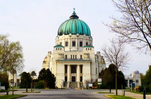 Kirche aud dem Zentralfriedhof in Wien