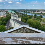 Fantastic view over Magdeburg from Johanniskirche
