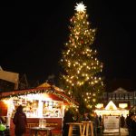 The Peace Fir at the Christmas Market in Wolfenbüttel