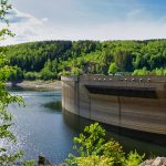 Oker Dam in the Harz Mountains